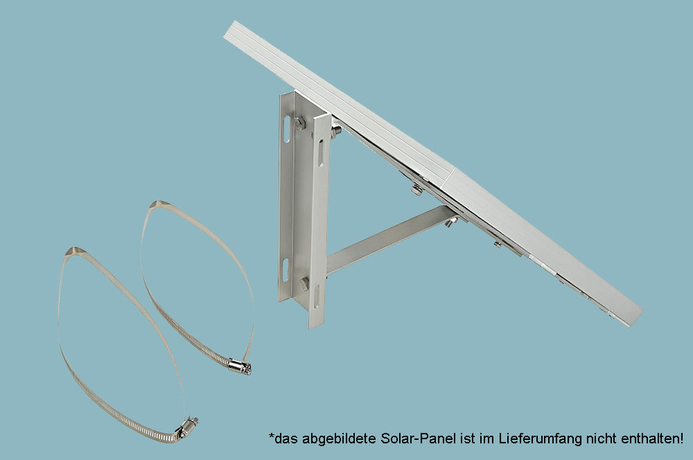 Halter Solarpanel 45°